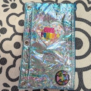 Vintage Lisa Frank Girl Power Pencil Pouch
